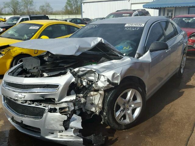 1G1ZA5E09AF164218 - 2010 CHEVROLET MALIBU LS 银色 照片 2