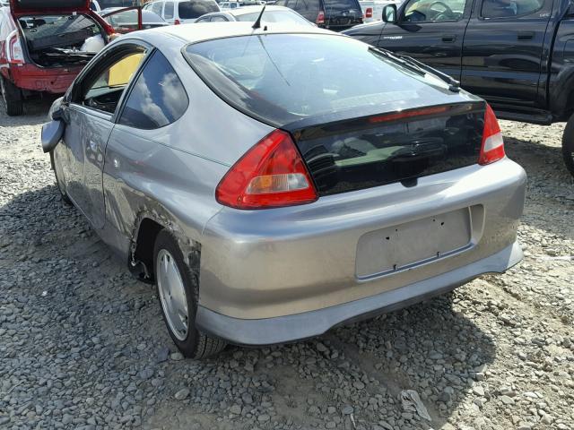 JHMZE14796S000760 - 2006 HONDA INSIGHT SILVER photo 3