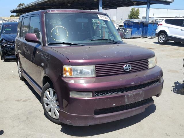 JTLKT324440134389 - 2004 TOYOTA SCION XB ბურგუნდია ფოტო 1