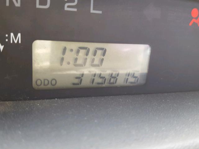 JTLKT324440134389 - 2004 TOYOTA SCION XB ბურგუნდია ფოტო 8