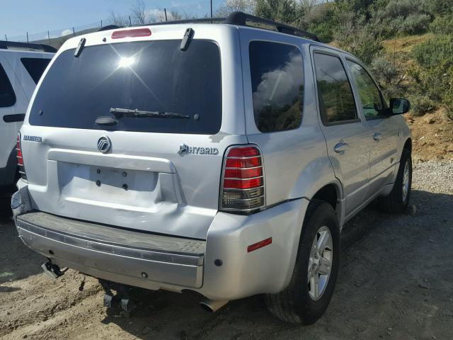 4M2CU98H16KJ09106 - 2006 MERCURY MARINER HE SILVER photo 4