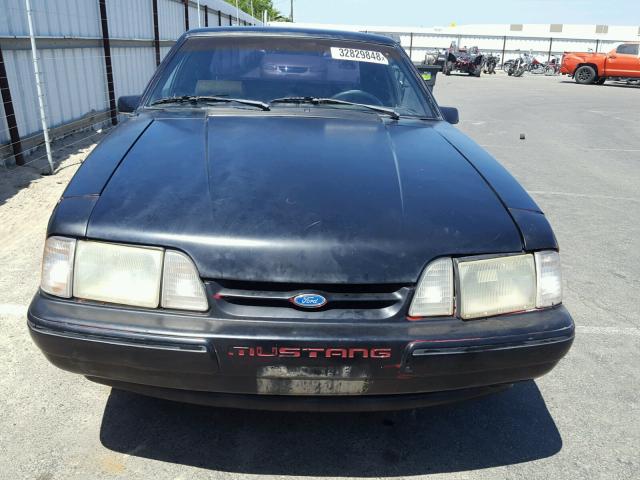 1FACP41E4MF110164 - 1991 FORD MUSTANG LX BLACK photo 9