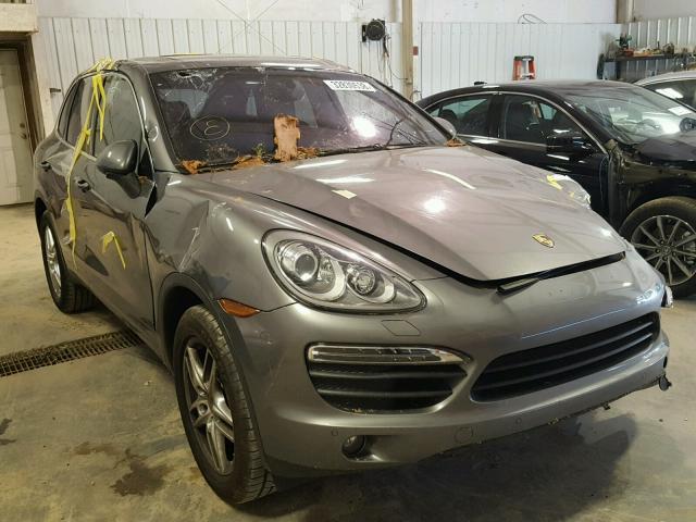 WP1AB2A21ELA55376 - 2014 PORSCHE CAYENNE S GRAY photo 1