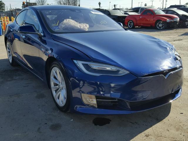 5YJSA1E21GF142570 - 2016 TESLA MODEL S BLUE photo 1