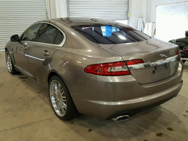 SAJWA06B29HR15383 - 2009 JAGUAR XF PREMIUM BROWN photo 3