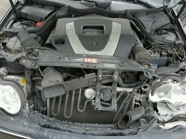 WDBRF54H56F806911 - 2006 MERCEDES-BENZ C GENERATI BLACK photo 7