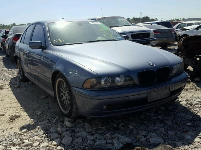 WBADT63482CH95567 - 2002 BMW 530 I AUTO BLUE photo 1