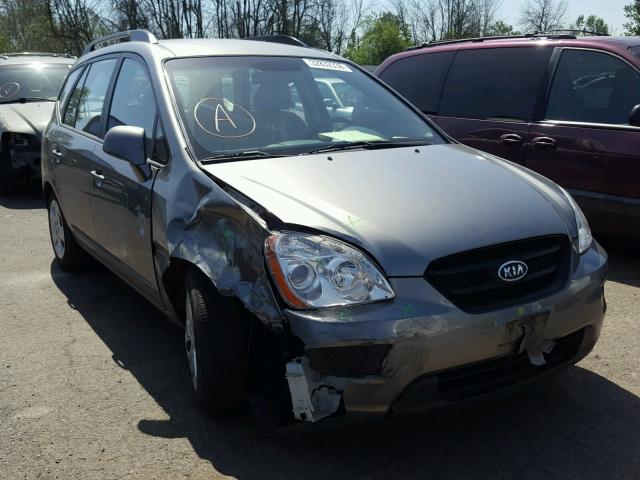 KNAFG528797221988 - 2009 KIA RONDO BASE GRAY photo 1