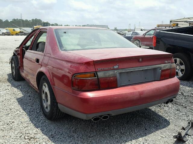 1G6KS54Y2XU927765 - 1999 CADILLAC SEVILLE SL RED photo 3