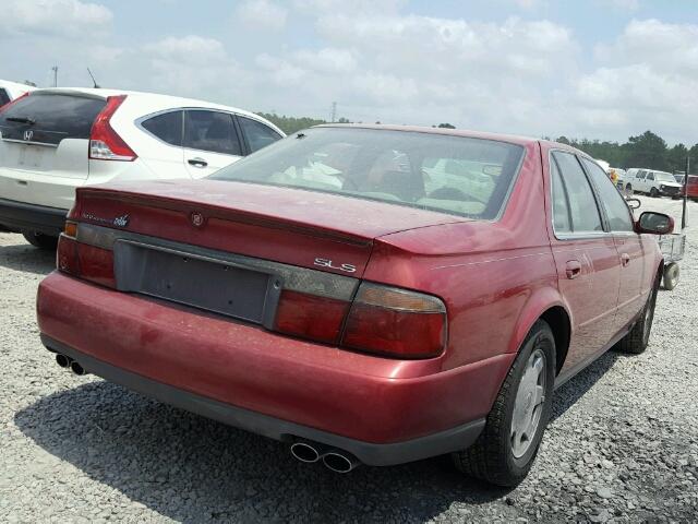 1G6KS54Y2XU927765 - 1999 CADILLAC SEVILLE SL RED photo 4