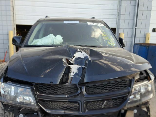 3C4PDDGG1GT245688 - 2016 DODGE JOURNEY CR BLACK photo 7