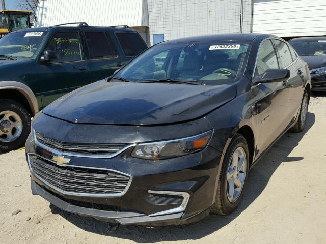 1G1ZB5ST7GF357293 - 2016 CHEVROLET MALIBU LS 黑色 照片 2