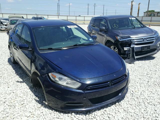 1C3CDFBA5DD137402 - 2013 DODGE DART SXT BLUE photo 1