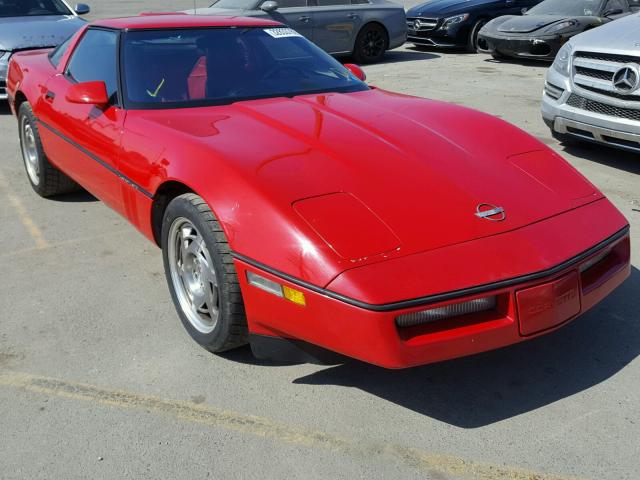 1G1YZ23J2L5802137 - 1990 CHEVROLET CORVETTE Z RED photo 1