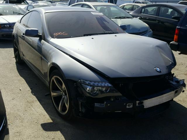 WBAEA53538CV91813 - 2008 BMW 650 I GRAY photo 1