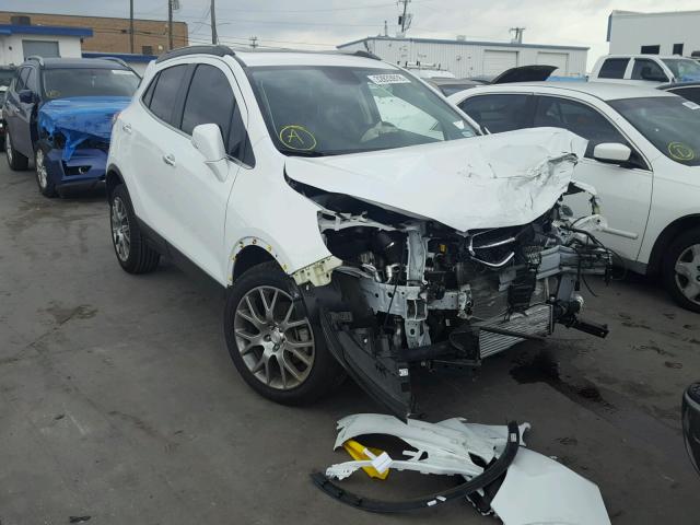 KL4CJ1SM7JB521670 - 2018 BUICK ENCORE SPO WHITE photo 1