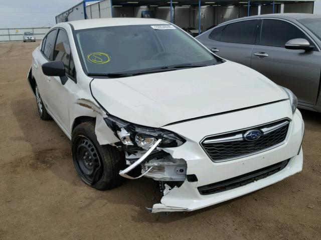 4S3GKAA6XH1610642 - 2017 SUBARU IMPREZA WHITE photo 1