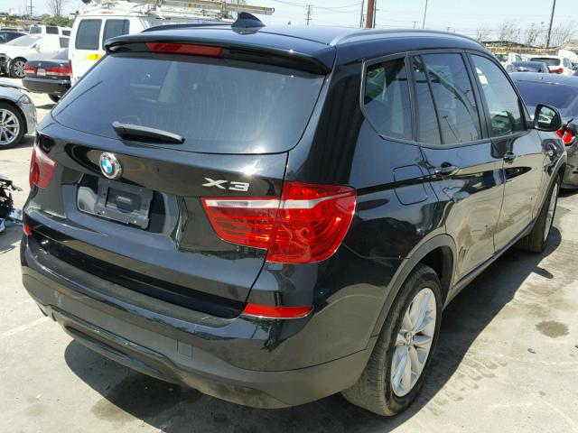 5UXWX9C59G0D66746 - 2016 BMW X3 XDRIVE2 BLACK photo 4