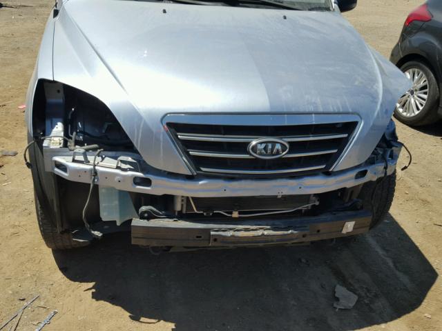 KNDJD735785854653 - 2008 KIA SORENTO EX BLUE photo 9