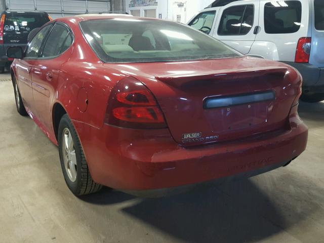 2G2WP552681158179 - 2008 PONTIAC GRAND PRIX Qırmızı foto 3