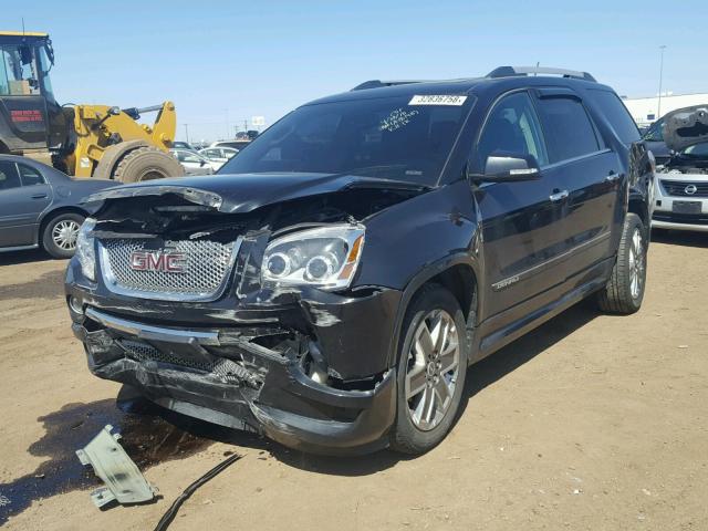 1GKKVTED0BJ242232 - 2011 GMC ACADIA DEN BLACK photo 2