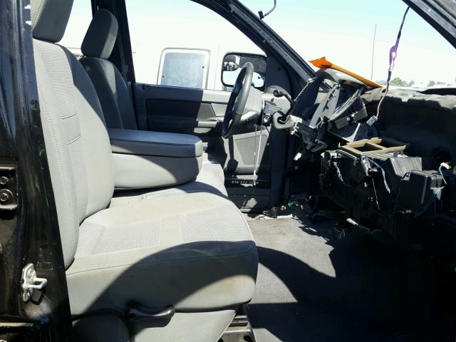 3D7KS28A98G109212 - 2008 DODGE RAM 2500 S BLACK photo 5
