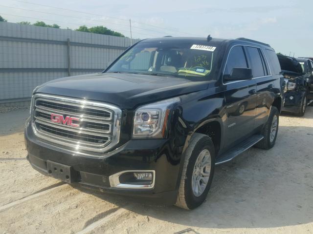 1GKS1BKC4FR123818 - 2015 GMC YUKON SLT BLACK photo 2