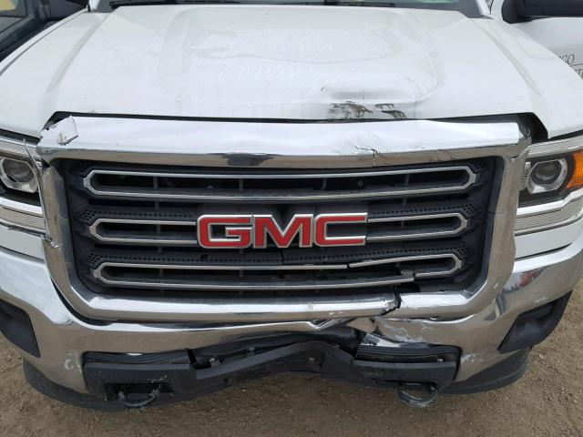 1GT01XEG7FZ507672 - 2015 GMC SIERRA C25 WHITE photo 7