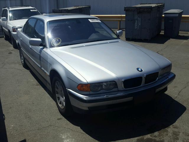 WBAGH8347YDP07831 - 2000 BMW 740 IL SILVER photo 1