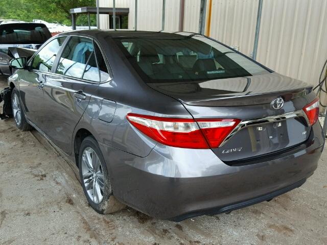 4T1BF1FK3GU214257 - 2016 TOYOTA CAMRY LE GRAY photo 3