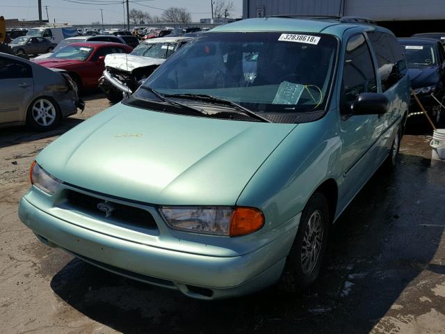 2FMDA5142WBB31088 - 1998 FORD WINDSTAR W TEAL photo 2