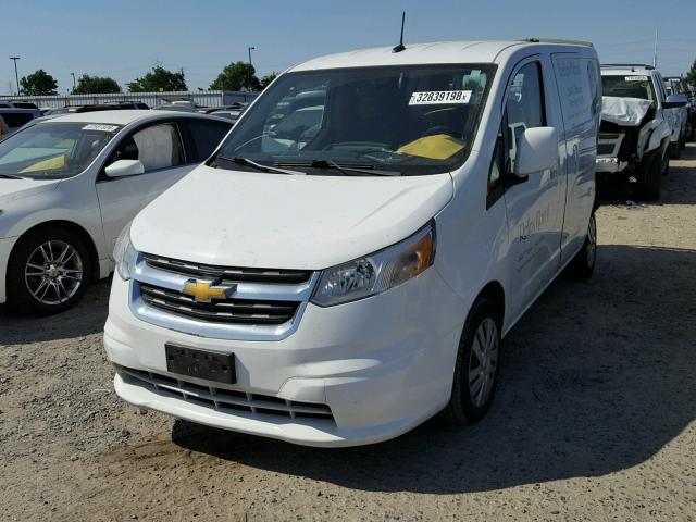 3N63M0ZN5FK714088 - 2015 CHEVROLET CITY EXPRE WHITE photo 2