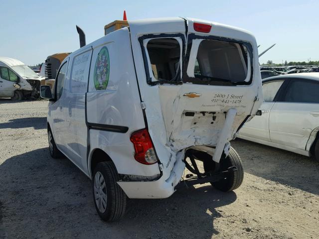 3N63M0ZN5FK714088 - 2015 CHEVROLET CITY EXPRE WHITE photo 3