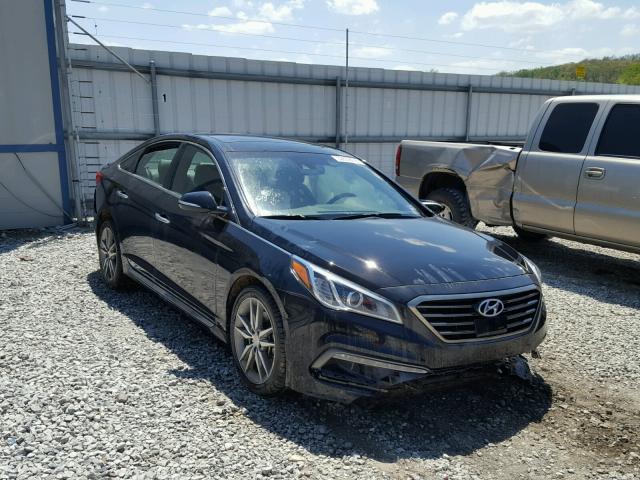 5NPE34AB4FH040291 - 2015 HYUNDAI SONATA SPO BLACK photo 1