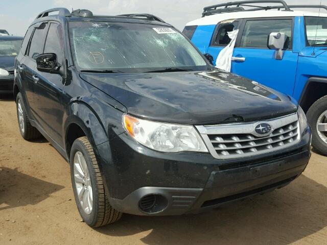 JF2SHADC2BH740053 - 2011 SUBARU FORESTER 2 BLACK photo 1