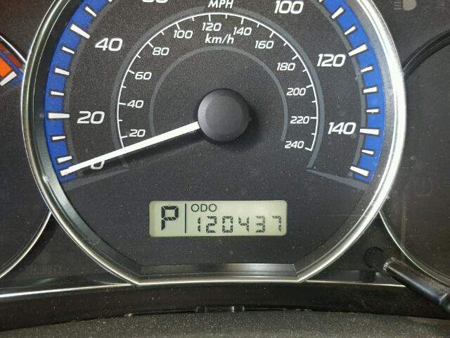 JF2SHADC2BH740053 - 2011 SUBARU FORESTER 2 BLACK photo 8