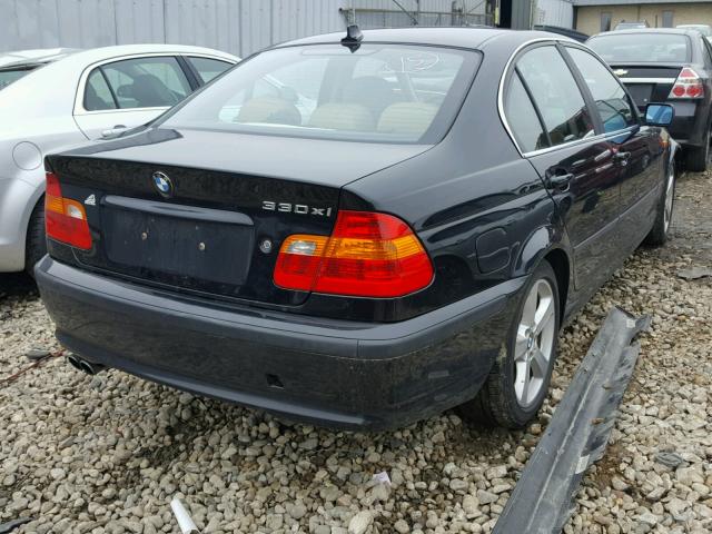 WBAEW53414PN33288 - 2004 BMW 330 XI BLACK photo 4