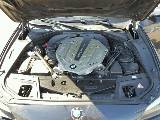 WBAFU9C52BC278083 - 2011 BMW 550 XI CHARCOAL photo 7