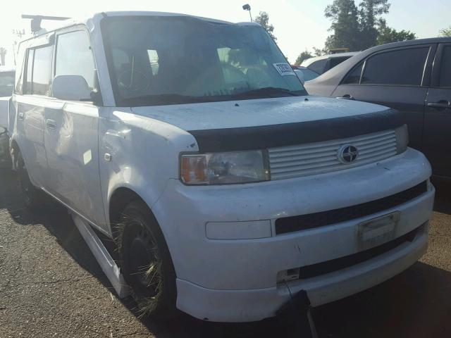 JTLKT324664074174 - 2006 TOYOTA SCION XB WHITE photo 1
