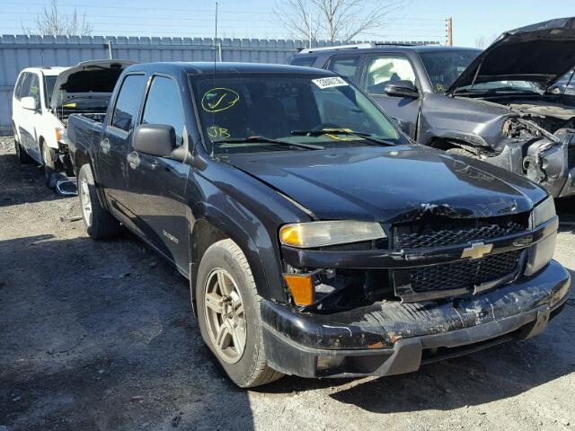 1GCCS136258147734 - 2005 CHEVROLET COLORADO BLACK photo 1