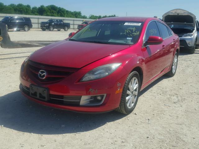 1YVHZ8DH5C5M31426 - 2012 MAZDA 6 I RED photo 2