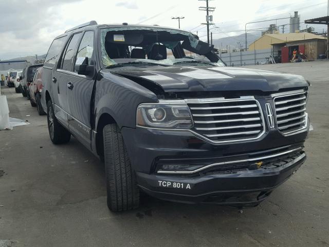 5LMJJ3HT9HEL03495 - 2017 LINCOLN NAVIGATOR BLACK photo 1