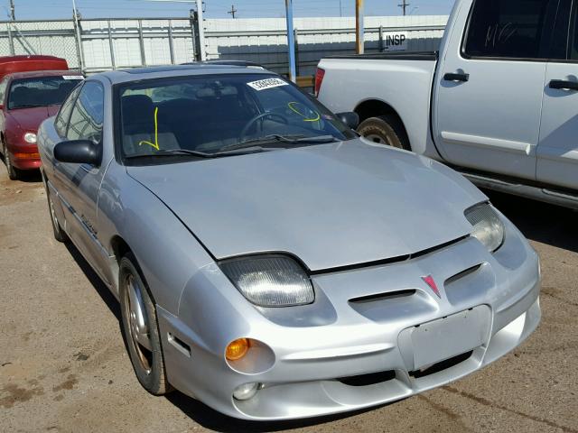 1G2JD12T0Y7285439 - 2000 PONTIAC SUNFIRE GT SILVER photo 1