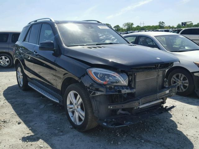 4JGDA5HB4EA344879 - 2014 MERCEDES-BENZ ML 350 4MA BLACK photo 1