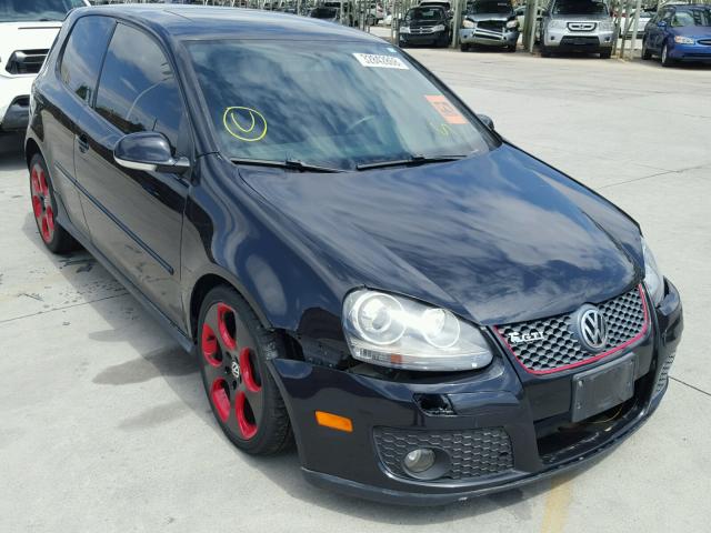 WVWEV71K46W125895 - 2006 VOLKSWAGEN NEW GTI BLACK photo 1