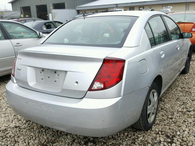 1G8AJ55FX6Z157092 - 2006 SATURN ION LEVEL ვერცხლისფერი ფოტო 4
