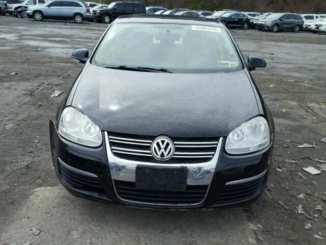 3VWEG71K27M085244 - 2007 VOLKSWAGEN JETTA WOLF BLACK photo 9