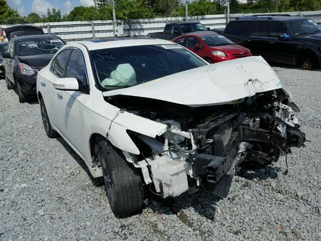 1N4AA5AP5CC805740 - 2012 NISSAN MAXIMA S/S WHITE photo 1