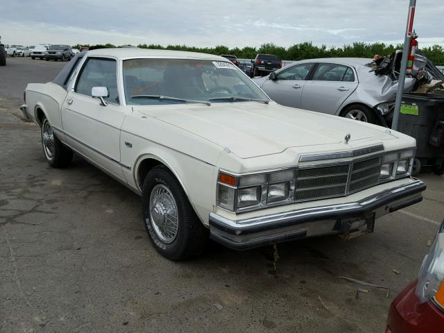 FP22J9G182257 - 1979 CHRYSLER LE BARON WHITE photo 1