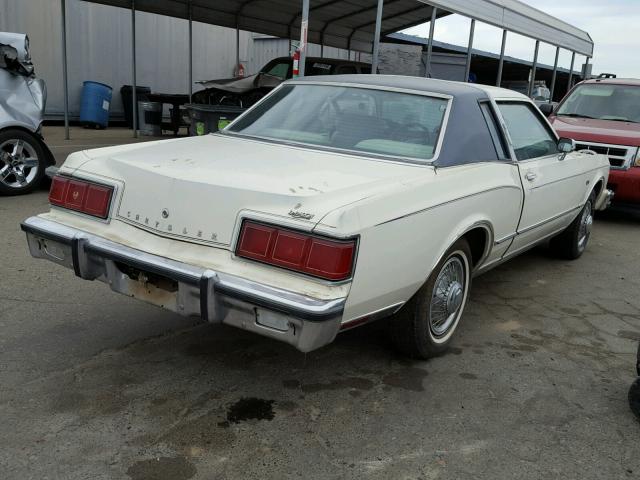 FP22J9G182257 - 1979 CHRYSLER LE BARON WHITE photo 4